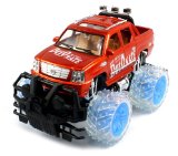 BIG SIZE RECHARGEABLE Electric 1:16 Conqueror Cadillac Escalade EXT RTR RC Truck w/ Light Up Wheels (COLORS MAY VARY) Remote Control Monster Truck!