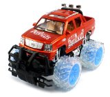 BIG SIZE RECHARGEABLE Electric 1:16 Conqueror Cadillac Escalade EXT RTR RC Truck w/ Light Up Wheels (COLORS MAY VARY) Remote Control Monster Truck!