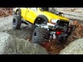 Black and Yellow RC Truck
